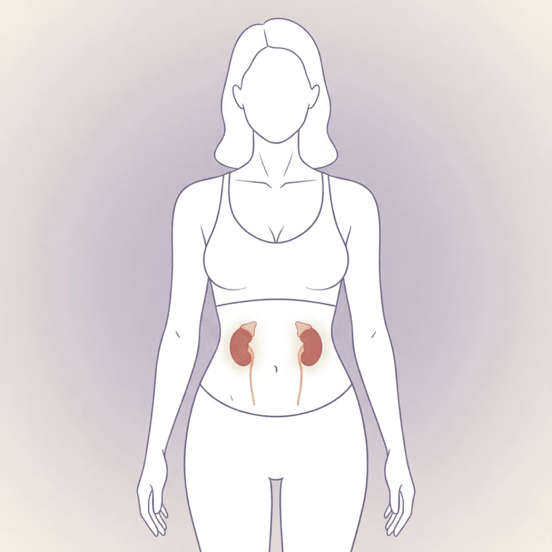 Ubicación de las glándulas suprarrenales y su efecto en el cuerpo